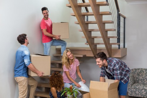 Commercial move planning for a business in Clapham