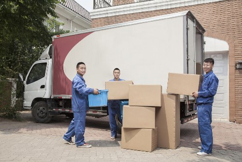 Local movers helping with a house move in Clapham