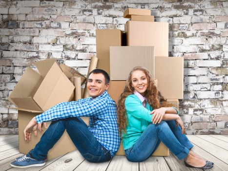 Local removals vehicle for house and office moves around Clapham