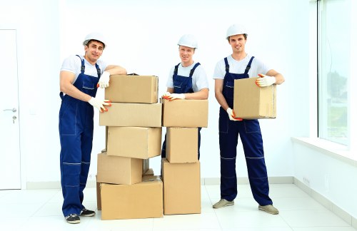 Office furniture and IT equipment ready for local removal