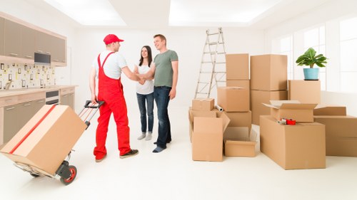 Van service supporting local home and business moves in Clapham