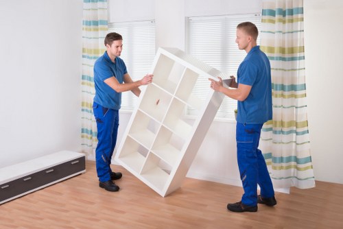 Professional moving van service explaining what's included in Clapham