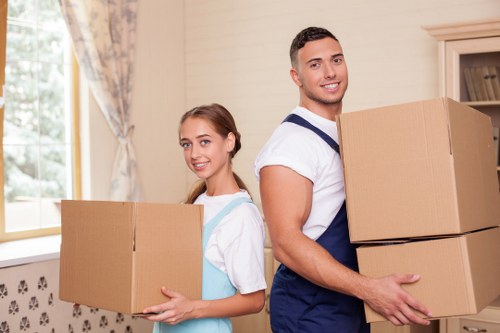 Local movers planning a house move in Clapham with access considerations